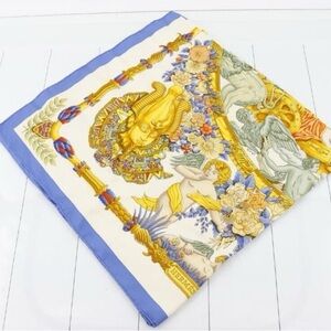 Hermes Silk Scarf -"Le Matin Neuf" or The New Morning | Designed by Joachim Metz